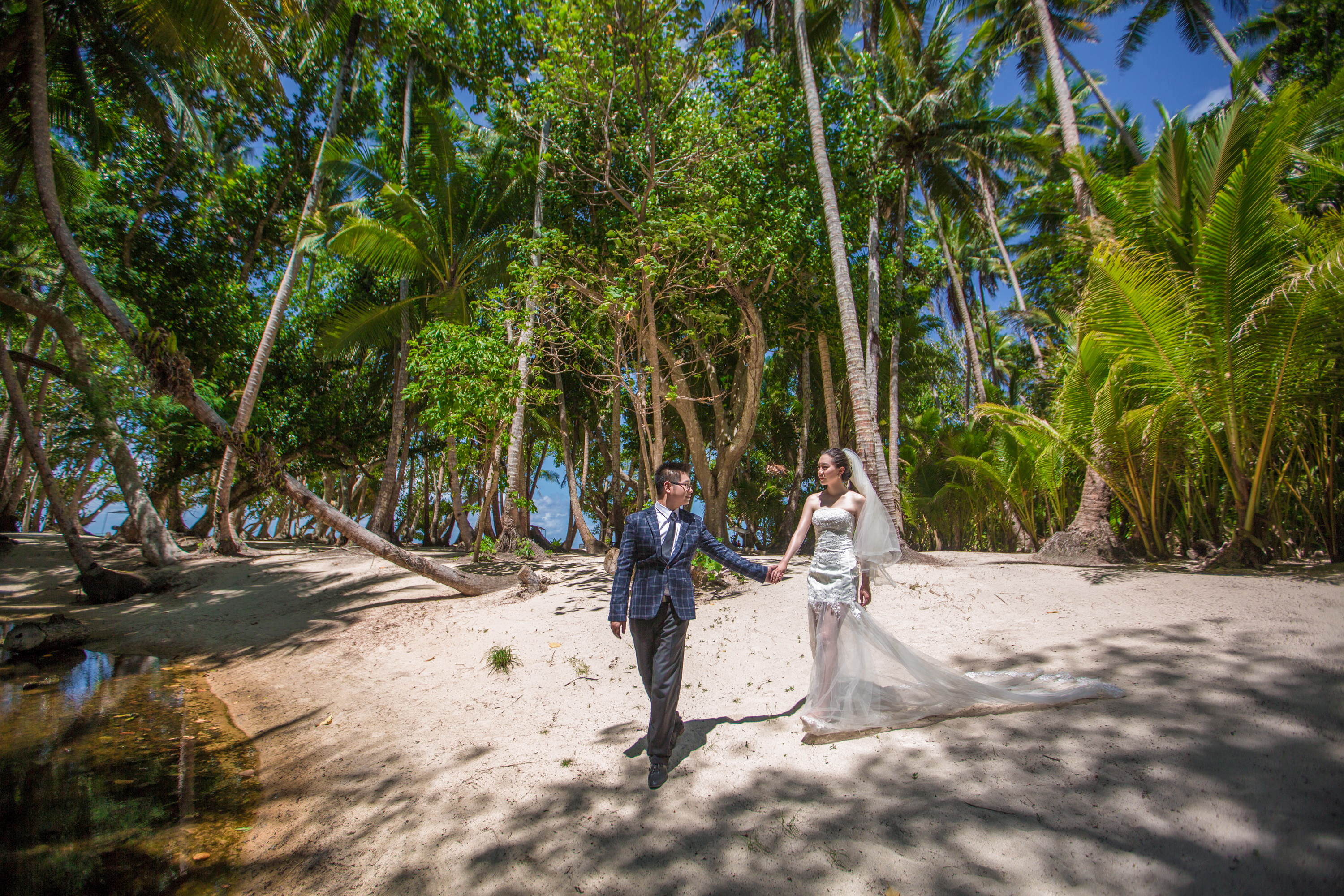 拍摄景点:私人海滩